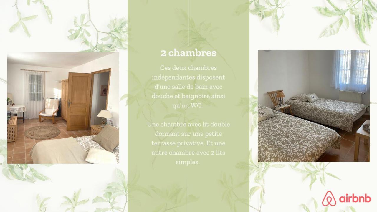 Chambres en campagne Tourtour Exterior foto